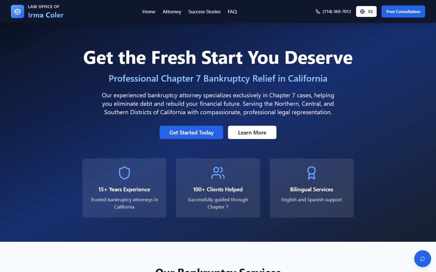 Law-Firm Client & Payments Platform — live site